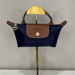 Longchamp Navy mini bag